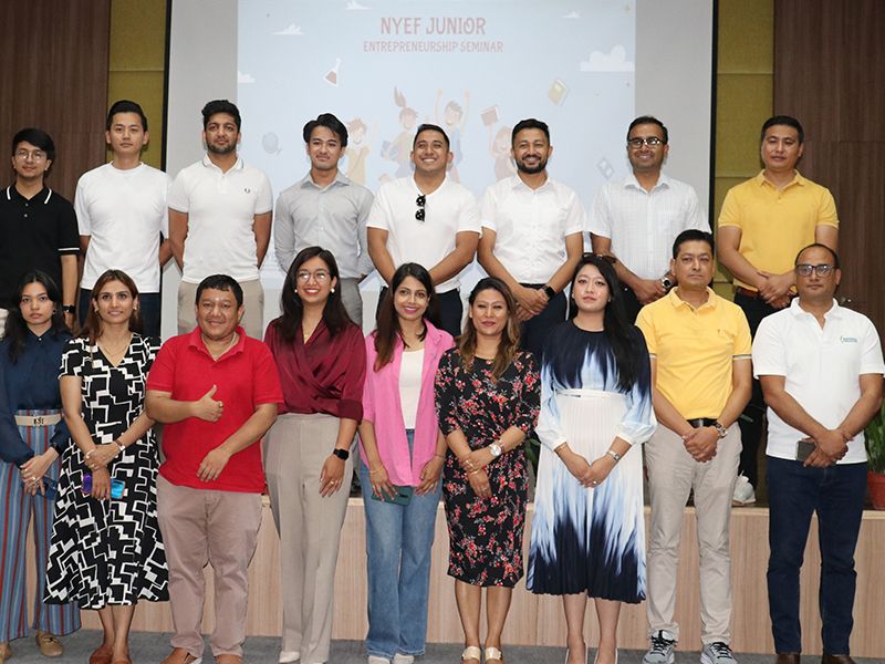 NYEF Junior Entrepreneurship Seminar at Imperial World School, June 15, 2024, inspires 100 students.